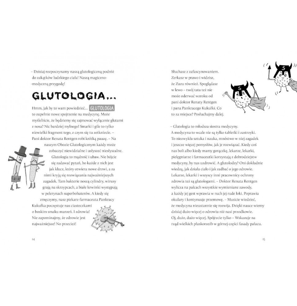 Glutologia - Adam Mirek : Książki dla dzieci i młodzieży