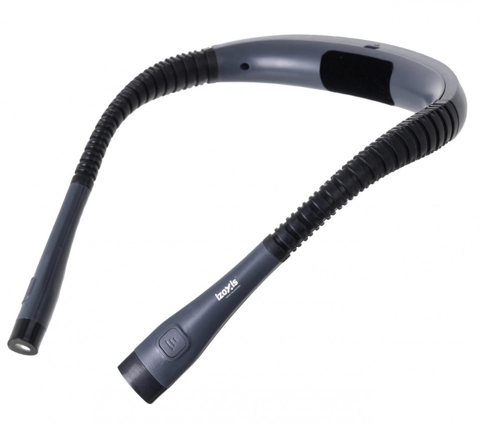 Lampka do czytania książek na szyję - latarka LED na akumulator, USB-C