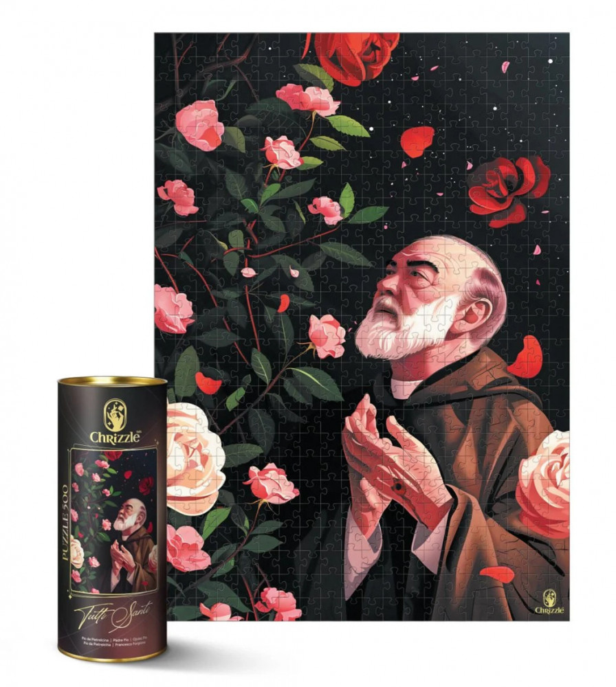 Puzzle Św. Ojciec Pio - 500 elementów : Chrizzle