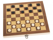 Gra w szachy, warcaby, tryktrak 3w1