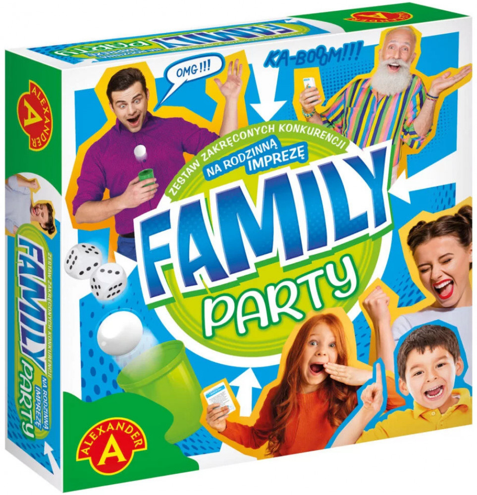 Family Party - Zestaw gier zręcznościowych - Alexander