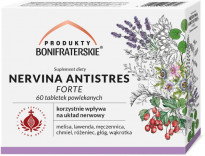 Nervina Antistres Forte. Suplement diety, 60 tabletek - Produkty Bonifraterskie
