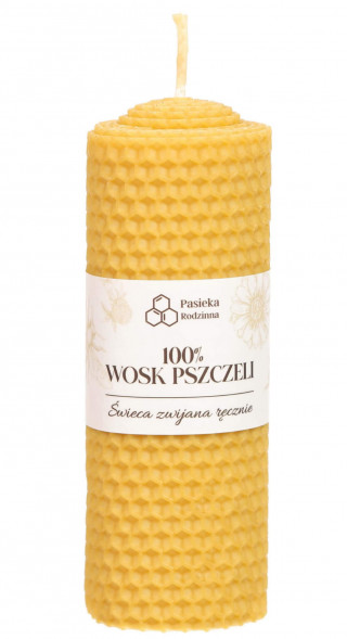 Świeca zwijana z wosku pszczelego : AGD i inne