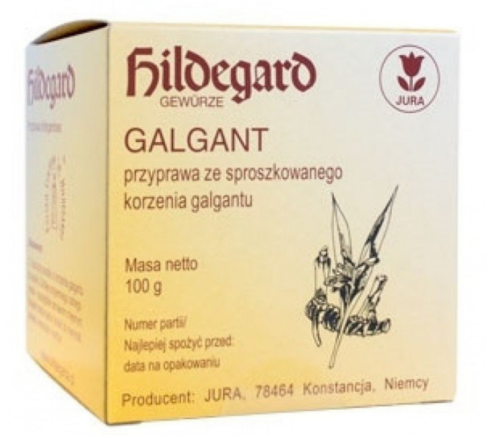 Galgant. Proszek z korzenia galgantu, 100 g