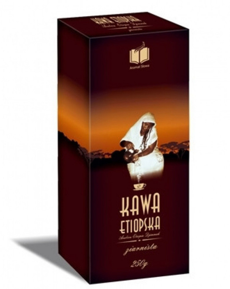 Kawa etiopska Arabica Djimmah, 250 g - ziarnista