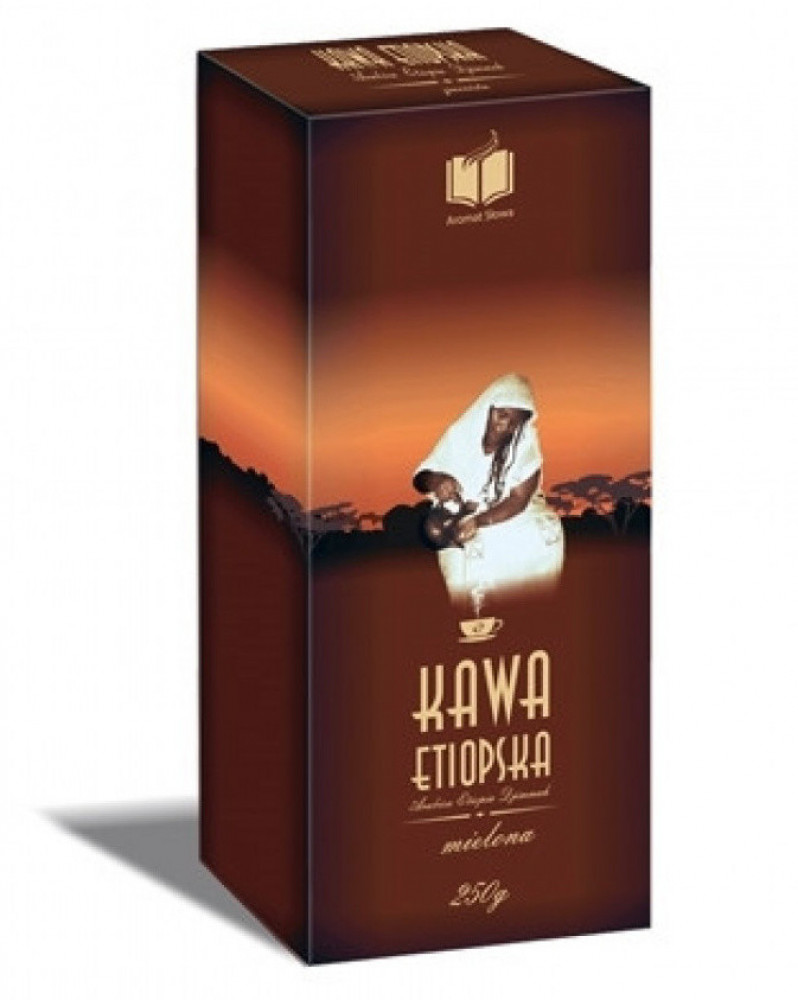 Kawa etiopska Arabica Djimmah, 250 g - mielona
