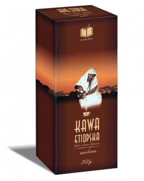 Kawa etiopska Arabica Djimmah, 250 g - mielona