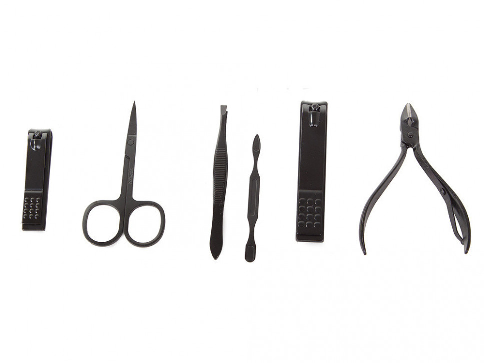 Zestaw manicure akcesoria do paznokci - 16 elementów + etui
