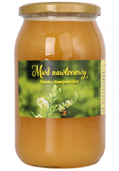 Miód nawłociowy, 1200 g - Pasieka z Nawojowej Góry