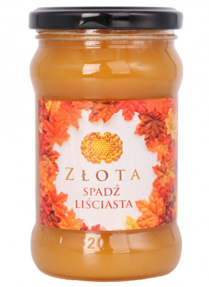 Miód złota spadź liściasta : Pasieka Nawojowa Góra
