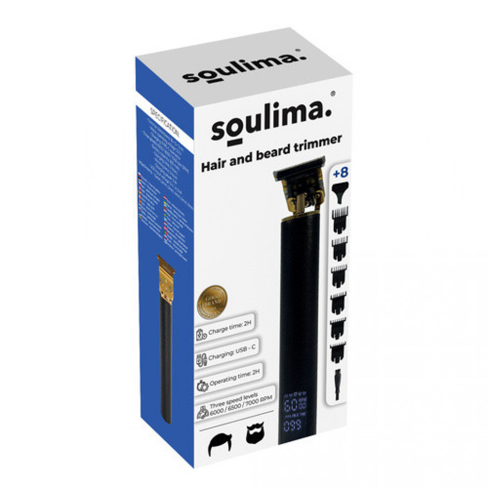 Maszynka - trymer do golenia czarna : Soulima