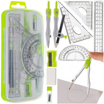 Zestaw geometryczny 10 elementów w pudełku : Maaleo