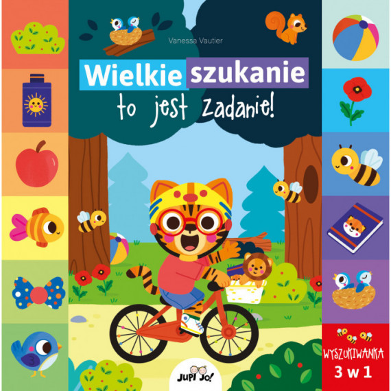 Wielkie szukanie – to jest zadanie! Wyszukiwanka 3 w 1 - Vanessa Vautier