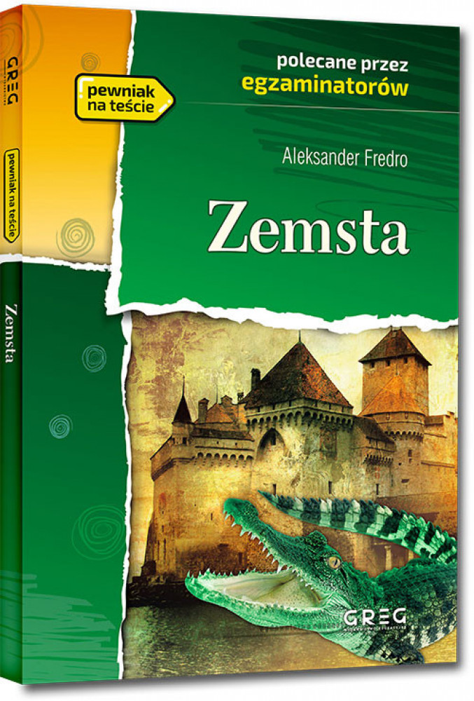 Zemsta - Aleksander Fredro - wydanie z opracowaniem i streszczeniem