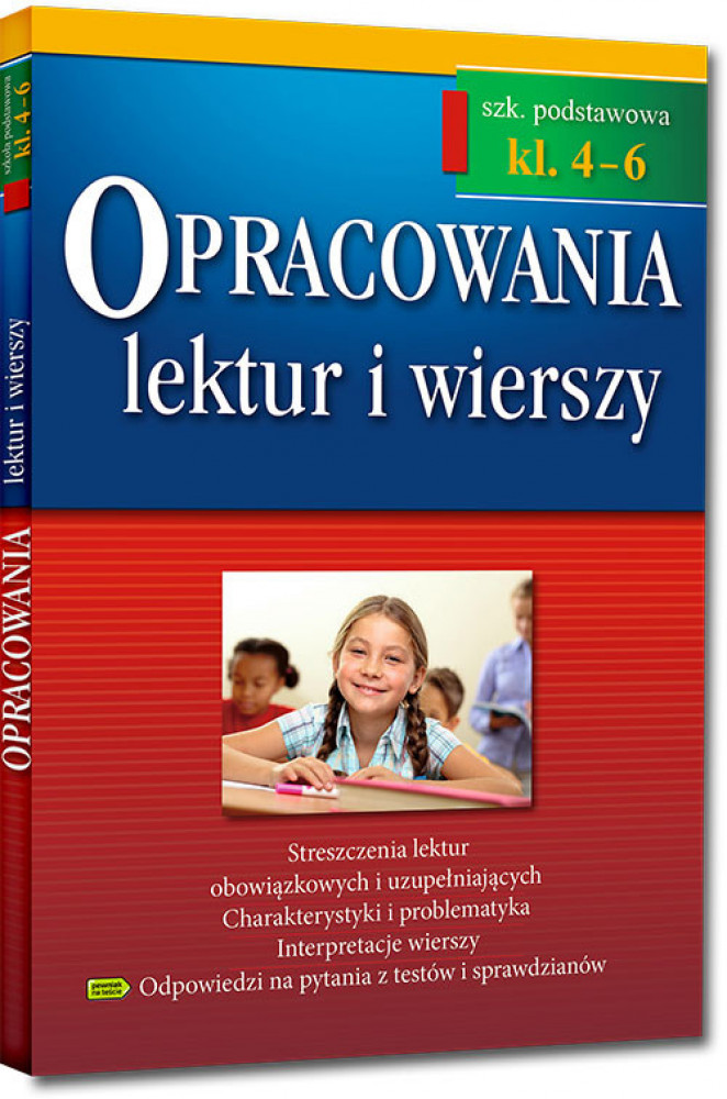 Opracowania lektur i wierszy - klasy 4-6 SP