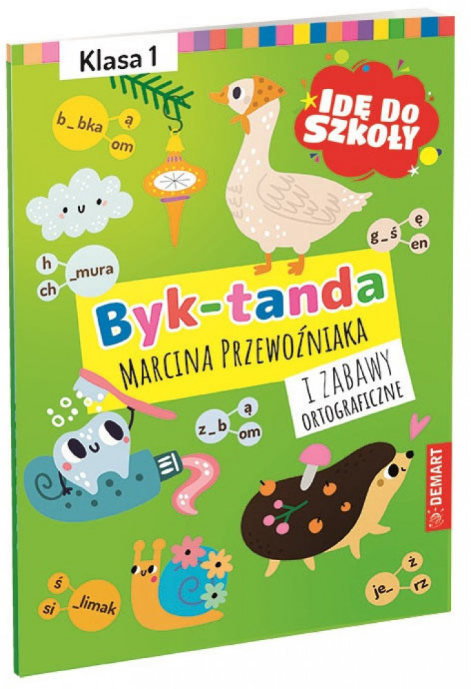 Teczka - Idę do szkoły. Byk-tanda i Zabawy Ortograficzne. Klasy 1-3 - Marcin Przewoźniak, Anna Borchard