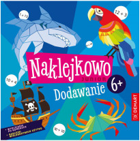 Naklejkowo Junior 6+ Dodawanie - Anna Borchard