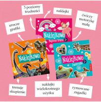 Naklejkowo Kids 3+ Zwierzaki