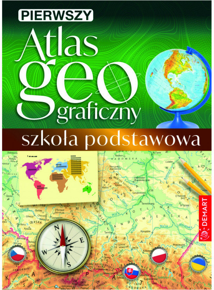 Pierwszy atlas geograficzny. Szkoła podstawowa