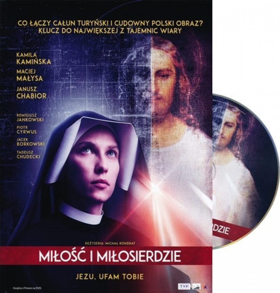 Miłość i miłosierdzie. Jezu, ufam Tobie - film DVD