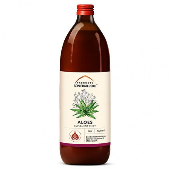 Aloes, sok, 1000 ml - Produkty Bonifraterskie