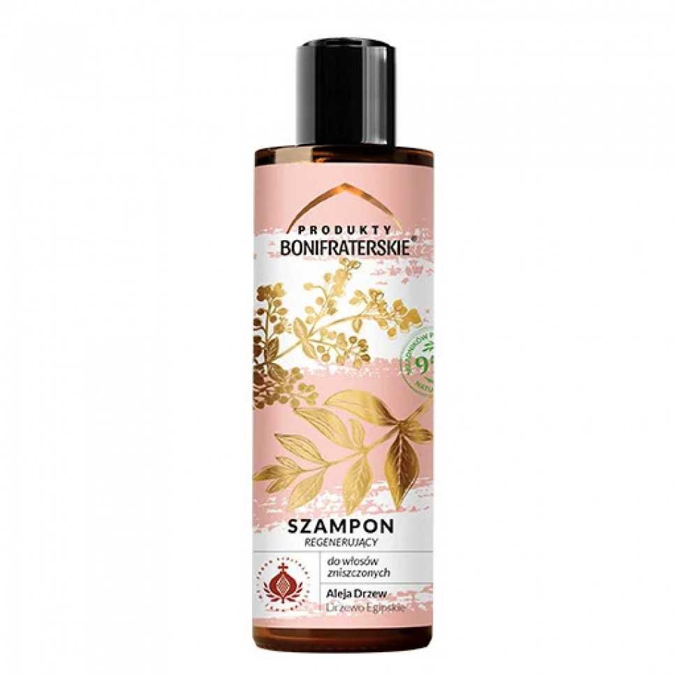 Szampon regenerujący do włosów zniszczonych. Kosmetyk. 200 ml