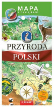 Mapa z naklejkami. Przyroda Polski - Wojciech Chełchowski, Bogusława Karlicka, Ewa Lodzińska