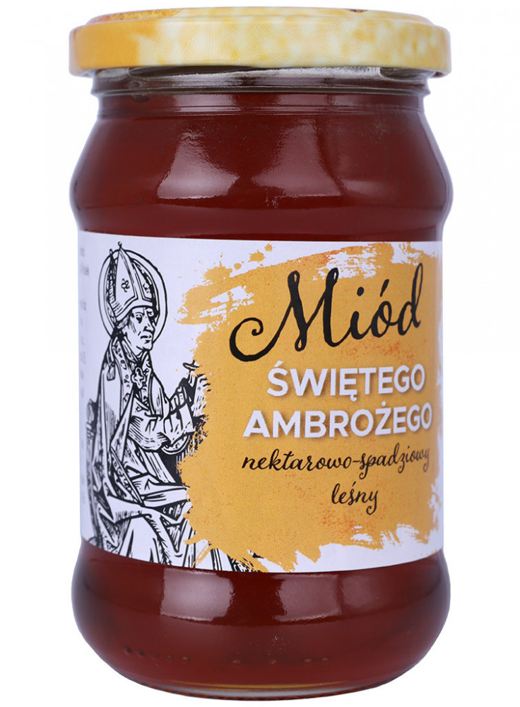 Miód Św. Ambrożego nektarowo-spadziowy leśny