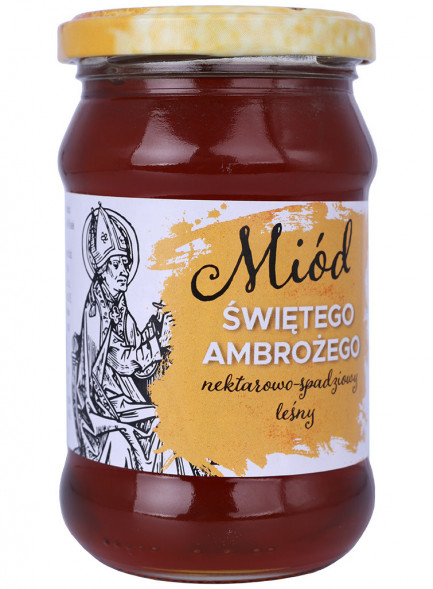 Miód Św. Ambrożego nektarowo-spadziowy leśny
