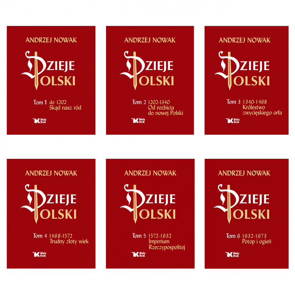 Dzieje Polski. Tom 1-6. Komplet