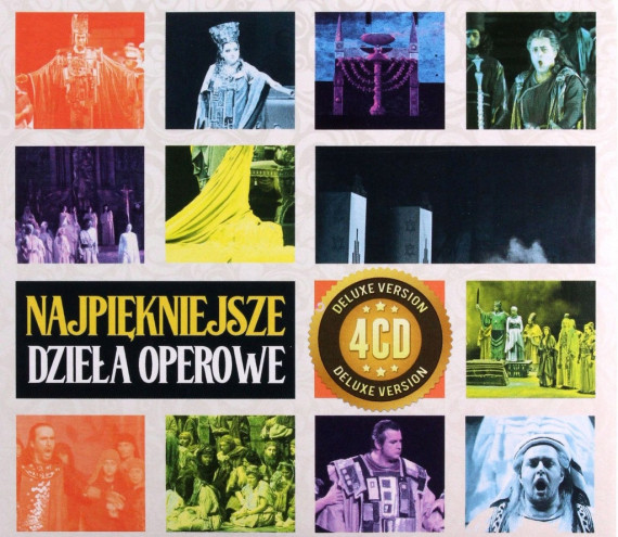 Najpiękniejsze Dzieła Operowe 4 CD