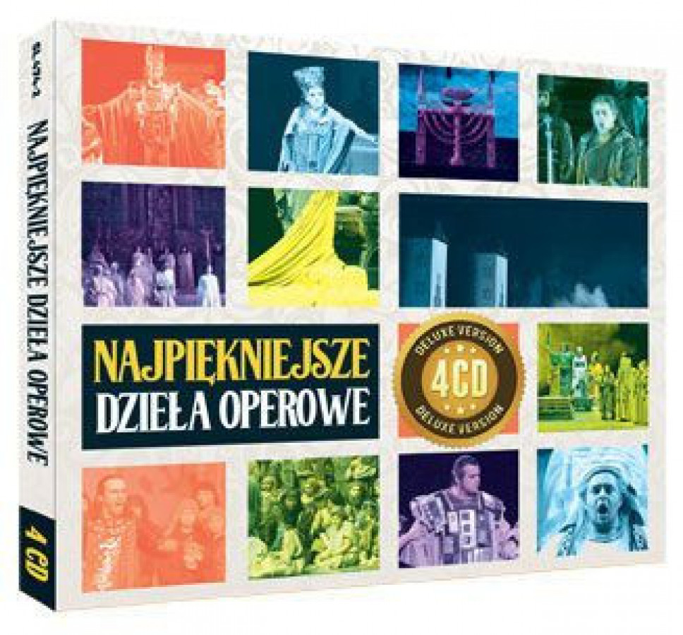Najpiękniejsze Dzieła Operowe 4 CD