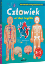 Człowiek od stóp do głów. Książka z ruchomymi elementami - David Hawcock