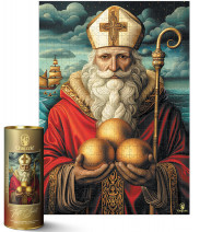 Puzzle Święty Mikołaj - 500 elementów : Chrizzle