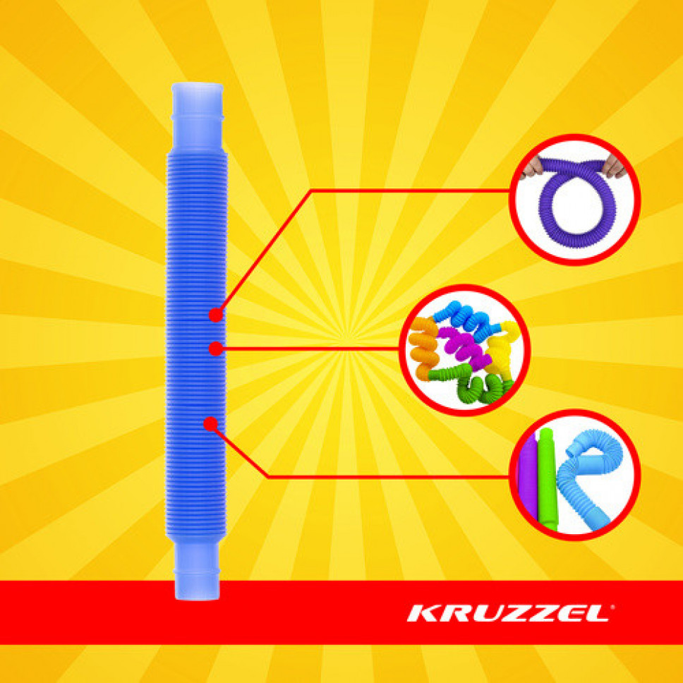 Rurki, tuby sensoryczne - 10 szt.