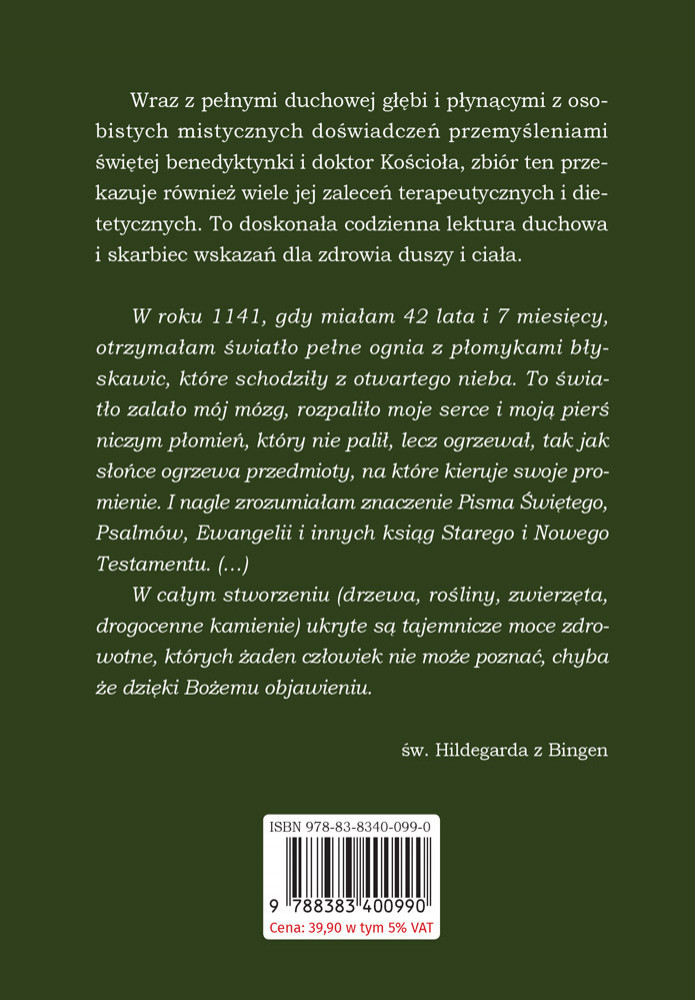 Święta Hildegarda z Bingen. Myśli na każdy dzień