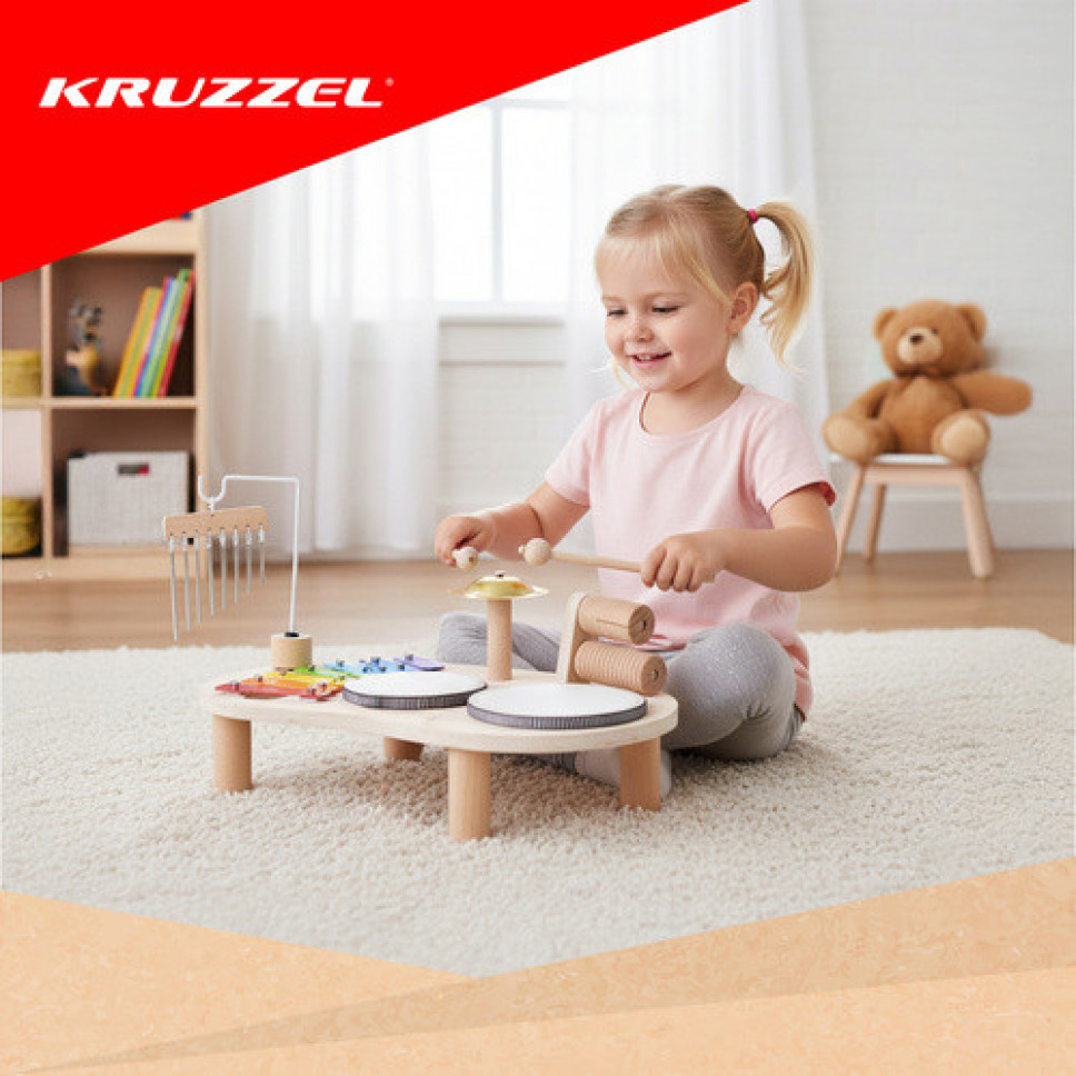 Stolik muzyczny drewniany - Kruzzel