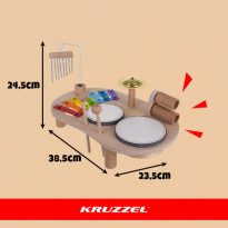 Stolik muzyczny drewniany - Kruzzel