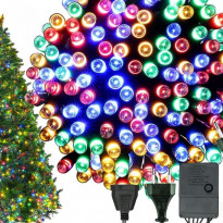Lampki choinkowe multikolor 200 led oświetlenie wewnętrzne