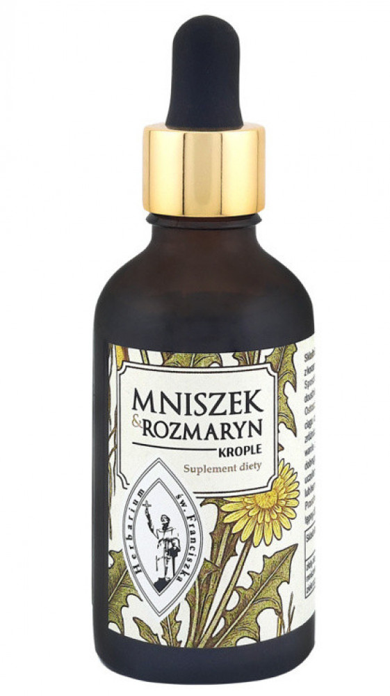 Mniszek & Rozmaryn Krople 50ml
