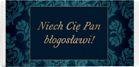 Czekolada gorzka, 60% - Niech Cię Pan błogosławi!
