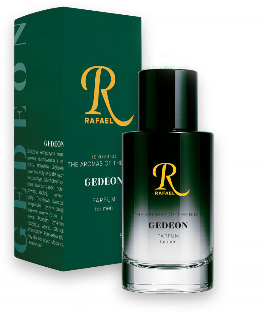 GEDEON. Perfumy męskie, 50 ml - The Aromas of the Bible : Aromaty Biblii : Rafael