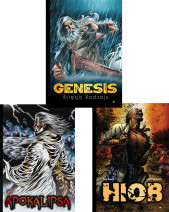 Hiob + Apokalipsa + Genesis - historie biblijne w komiksie