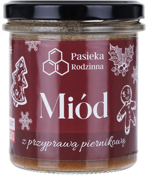 Miód z przyprawą piernikową 410g