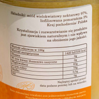 Miód z pomarańczą 410g