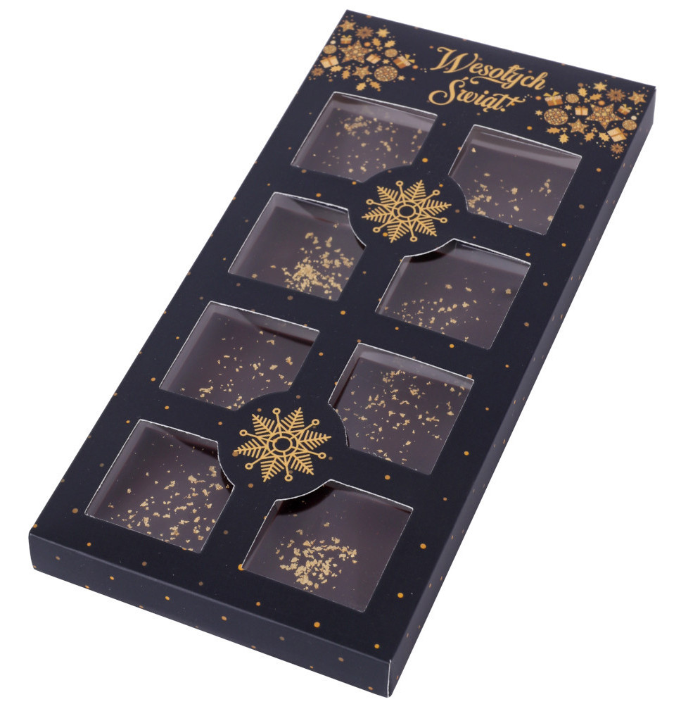 Złota czekolada świąteczna COCOA GOLD