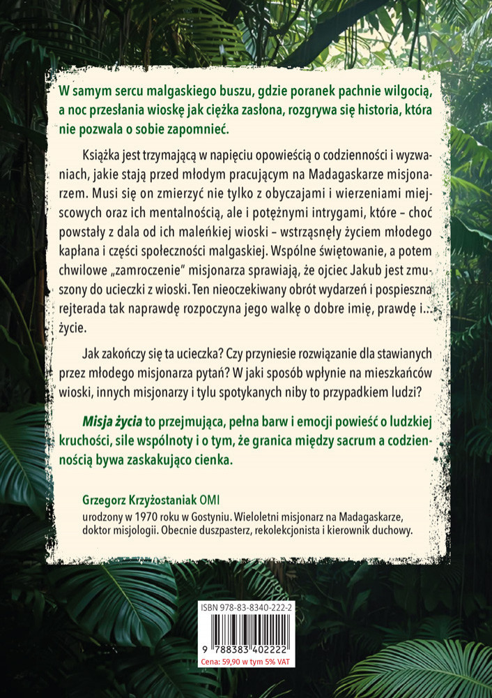 Misja życia - o. Grzegorz Krzyżostaniak OMI