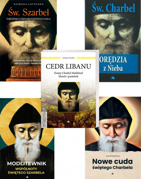 Święty Charbel - Wielka kolekcja pięciu książek