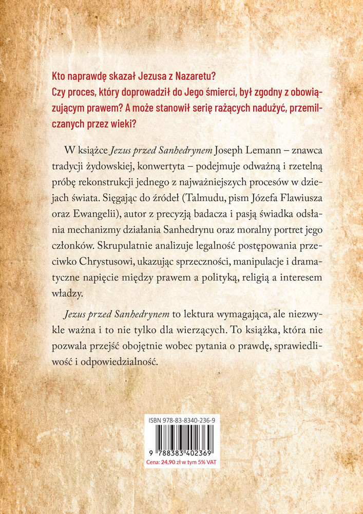 Jezus przed Sanhedrynem