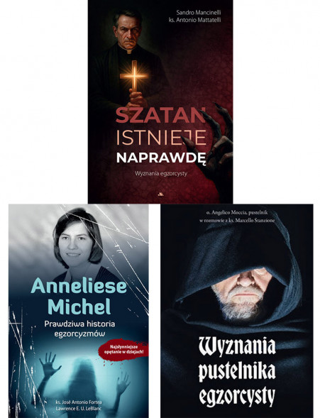 Demony i moc egzorcyzmów. Zestaw 3 książek